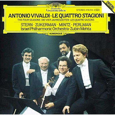 Afbeelding van Pinchas Zukerman, Isaac Stern, Itzhak Perlman, Shlomo Mintz Vivaldi: Le Quattro Stagiono (The Four Seasons) (CD)