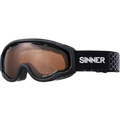 Afbeelding van Sinner Fierce Skibril Zwart Met Oranje Sintec Lens