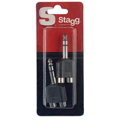 Afbeelding van Stagg AC 2CFPMSH Verloop 2x RCA(f) Jack(m)
