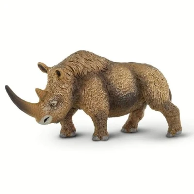Afbeelding van Safari Ltd. Prehistoric World wollige neushoorn speelgoedfiguur voor jongens en meisjes vanaf 3 jaar