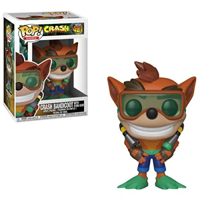 Afbeelding van Funko Pop! Games Crash Bandicoot with Scuba Gear (PS4//xbox_one/)