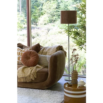 Afbeelding van Light &amp; Living Kap cilinder 40 30 cm PENNY bruin
