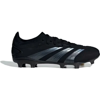 Afbeelding van adidas Performance Predator PRO FG Voetbalschoenen met kunststof noppen, Heren, Maat: 40 2/3, Core black/carbon Textiel/ synthetisch