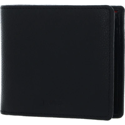 Afbeelding van HUGO NEW Subway Trifold Unisex Portemonnee, Maat: One Size, Black