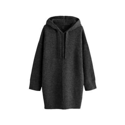 Afbeelding van Next Gebreide jurk, Dames, Maat: 36/38xR, Grey charcoal
