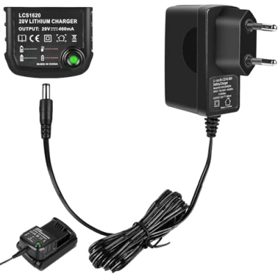 Afbeelding van BAIFULAI oplader compatibel Black&amp;Decker lithium 18V/20V ion BL2018 XJ BL1518 LBXR20 OPE LB20 LBX20 LBX4020 LBXR2020 BL1514 LBXR16 LB2X4020