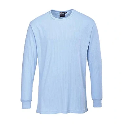 Afbeelding van Portwest Thermisch T Shirt Lange Mouw Size: S, Colour: Hemelblauw, B123SBRS