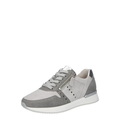 Afbeelding van Gabor, 43.481.19, Grijs combi sneaker wijdte F