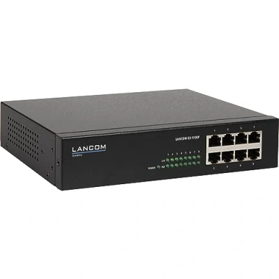 Afbeelding van LANCOM GS 1108P, Unmanaged Gigabit Ethernet Switch, 8x GE POE poort volgens IEEE 802.3af/at