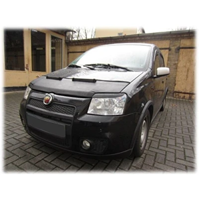 Afbeelding van AB 00146 BONNET BRA compatibel met Fiat Panda 2003 2012 STONEGUARD PROTECTOR TUNING