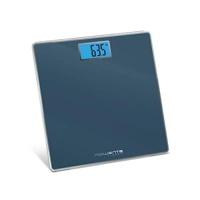 Afbeelding van Rowenta Klassieke personenweegschaal, groot display met achtergrondverlichting, hoge capaciteit tot 160 kg, 100 g schaal, ultradun, automatische inschakeling, 31 x cm, BS1504
