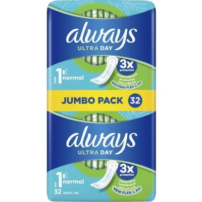 Afbeelding van Always Ultra Maandverband Normal 32 Stuks