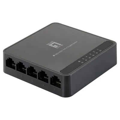 Afbeelding van LevelOne GEU 0522 netwerk switch Unmanaged Gigabit Ethernet (10/100/1000) Zwart