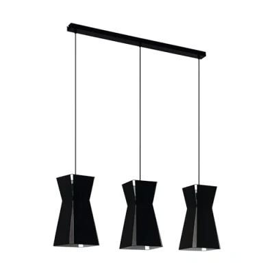 Afbeelding van EGLO Valecrosia Hanglamp E27 84 cm Zwart, Wit