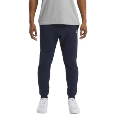 Afbeelding van Reebok Small LOGO Trainingsbroek, Heren, Maat: Medium, vector navy