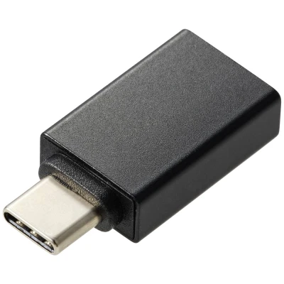 Afbeelding van Renkforce USB 3.2 Gen 2 (USB 3.1 2) Adapter [1x C stekker 1x bus A 3.1)] RF 5771512 Aluminium