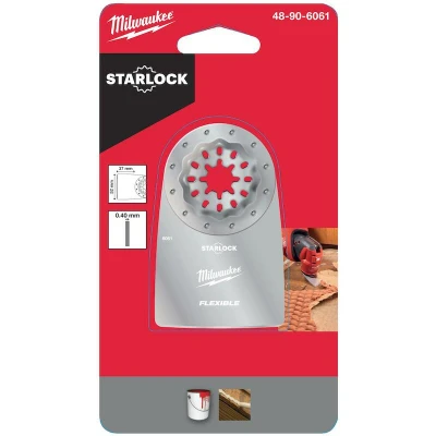 Afbeelding van Milwaukee Accessoires Starlock OMT SL Scraper Flexible 52x37mm 1pc 48906061