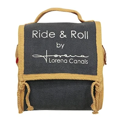 Afbeelding van Lorena Canals Schoolbus Ride &amp; Roll van pluche, bus 10 x 24 16 cm en piste: 20 400