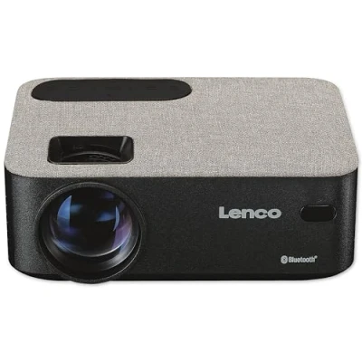 Afbeelding van Lenco LPJ 700BKGY LCD projector met Bluetooth® Black Anthracite