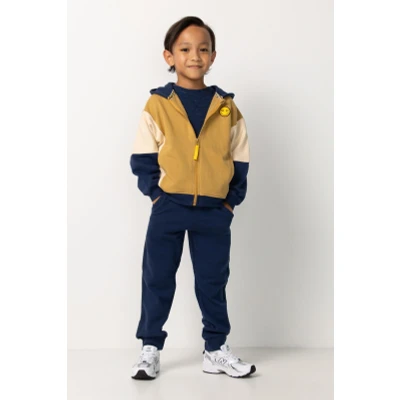 Afbeelding van Noppies Sweater met rits voor kinderen, Maat: 92, Khaki