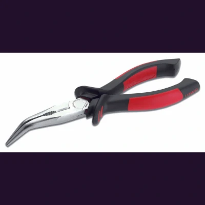 Afbeelding van Cimco gebogen langbek punttang telefoontang 1000V VDE 200mm (100238)