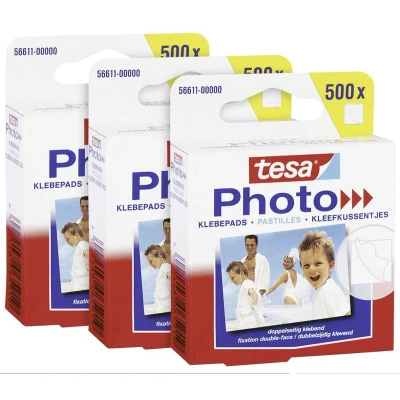 Afbeelding van tesa Photo® Kleefpads Wit Inhoud: 1500 stuk(s)