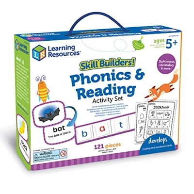 Afbeelding van Learning Resources Vaardigheid Bouwers Klanken &amp; Lezing Werkzaamheid 121 Deel Set voor 5+ Jaren Kinderen