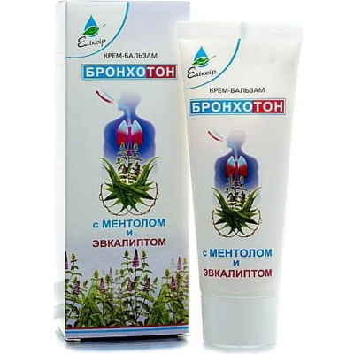 Afbeelding van Natuurlijke Crème balsem met Menthol en Eucalyptus verlicht bronchitis borst massage 75ml