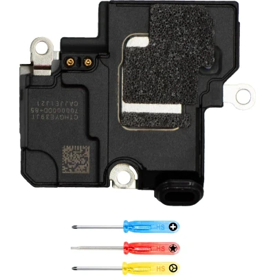 Afbeelding van MMOBIEL Oorspeaker voor iPhone 15 Pro Ear Speaker Vervanging Earpiece Oortelefoon Luidspreker Reparatie Incl. Schroevendraaiers