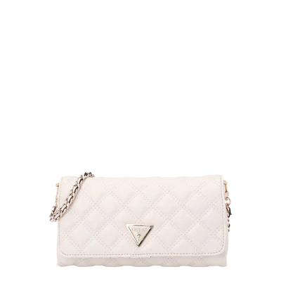 Afbeelding van GUESS Schoudertas Giully II Xbody Flap Organizer Cream White Crème