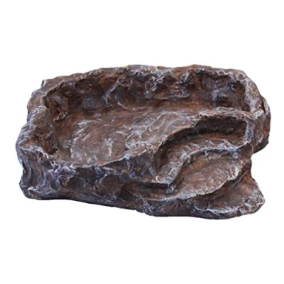 Afbeelding van Komodo Voerbak Terraced Bruin large