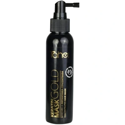 Afbeelding van Tahe Keratine Gold Mask Concentreerd direct haarmasker met vloeibaar goud en keratine, 125 ml