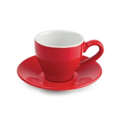 Afbeelding van Olympia Café espressokoppen rood 10cl (12 stuks)