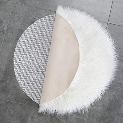 Afbeelding van Teppich Wölkchen Vloerkleed Matras Antislip Antislipmat tapijt stopper Slipmat universeel voor lade kofferbak 180 cm rond
