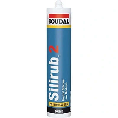 Afbeelding van Soudal Silirub AC siliconenkit, MS Schippers, Transparant