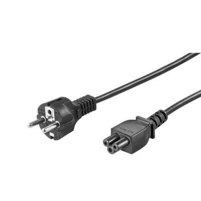 Afbeelding van MicroConnect Stroomkabel IEC 60320 C5 tot CEE 7/7 (M) 1,8 m zwart