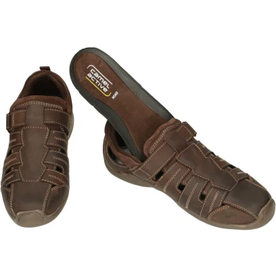 Afbeelding van camel Active Outdoorsandalen, Heren, Maat: 42, Chocolate r Nubukleer