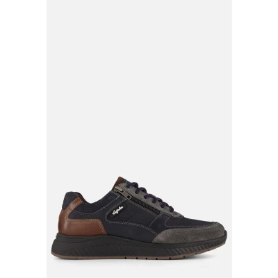 Afbeelding van Australian Maurizio Sneakers blauw Leer Heren Maat 42