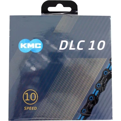 Afbeelding van KMC DLC 10 Fietsketting 116 schakels Blauw/Zwart