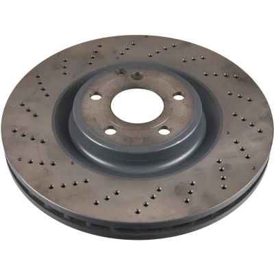 Afbeelding van BLUE PRINT ADBP430036 Remschijf Vooras 344 32 5 112 geperforeerd/interne ventilatie Gecoat High carbon MERCEDES BENZ: CLS Coupe, Shooting Brake