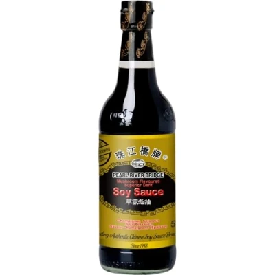 Afbeelding van PEARL RIVER BRIDGE Donkere Sojasaus Superieure Champignonsmaak 1 x 500ml
