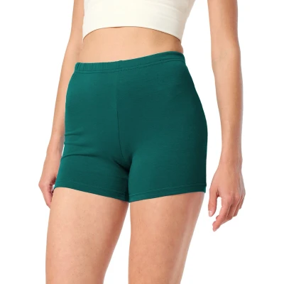 Afbeelding van Merry Style MS MS10 283 LE Dames Leggings Sport Vrijetijdsbroek Kort Viscose Sporbroek Yogabroek Smaragdgroen XL