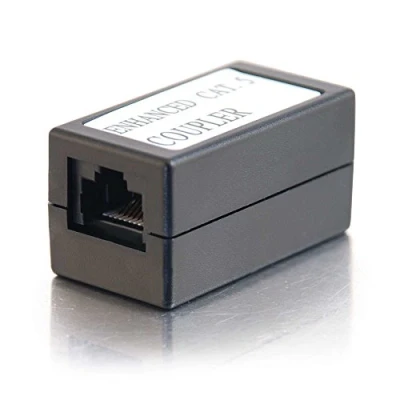 Afbeelding van CablesToGo Cat5e RJ45 Modular Inline Coupler