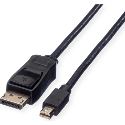 Afbeelding van VALUE DisplayPort kabel, DP m Mini M, zwart, 2