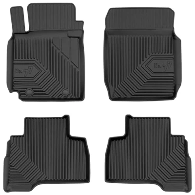 Afbeelding van SMK Rubberen matten set voor auto vloeren Suzuki Grand Vitara II 2005 2014 Ervaar een nieuwe standaard van reizen met antislip vloermatten Multi seizoenen automatten alle wegomstandigheden