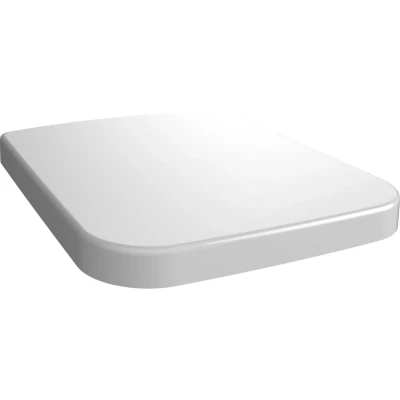 Afbeelding van Villeroy &amp; Boch Omnia Architectura toiletzitting met deksel hoekig wit