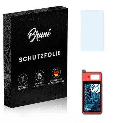 Afbeelding van Bruni Beschermfolie compatibel met Autel MaxiIM KM100 Folie, zonneklaar Schermfolie (2X)