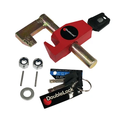 Afbeelding van DoubleLock Compact Eagle Koppelingsslot Rood Koppelingssloten &amp; Wielklemmen