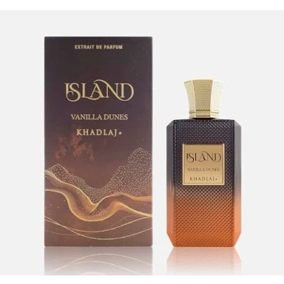 Afbeelding van Khadlaj Island Vanilla Dunes 100ml Extrait De Parfum Spray Warm Spicy Bourbon