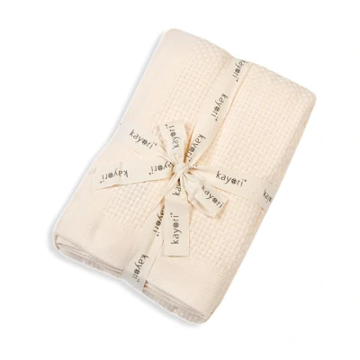 Afbeelding van Kayori Kanda bedsprei van katoen Beige